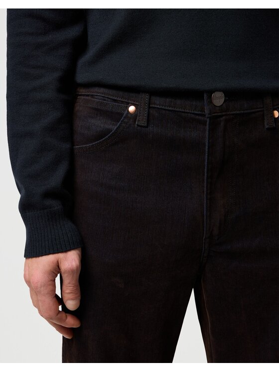 Wrangler Wrangler Jeans Wrancher Nero Bootcut Fit