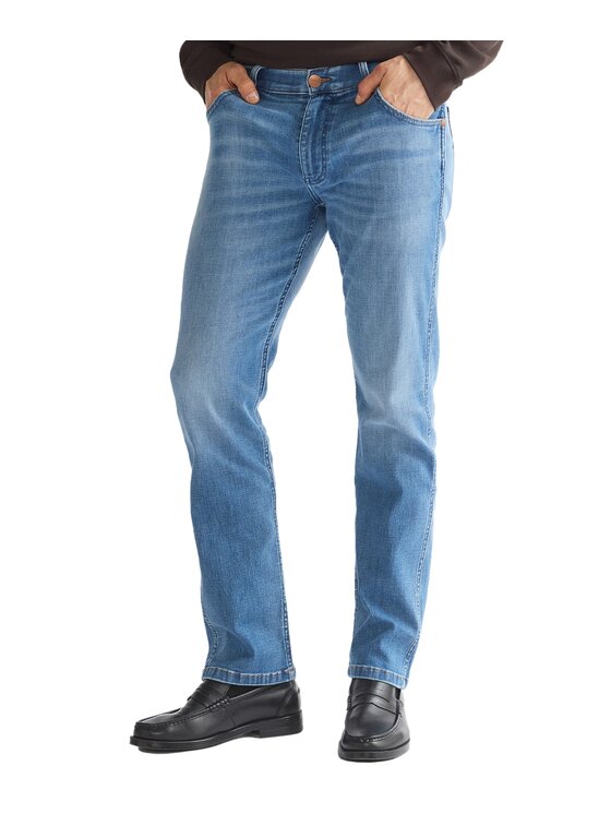Wrangler Wrangler Jeansy 112390483 Niebieski Regular Fit