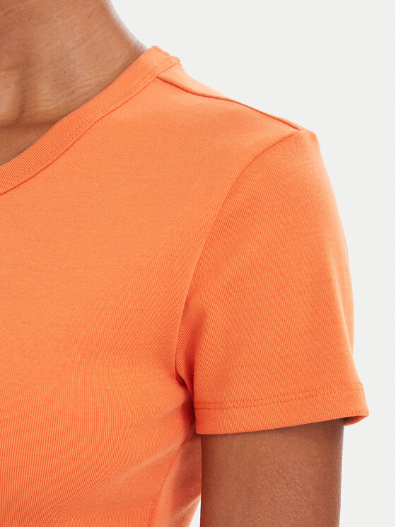 HUGO HUGO Majica Delanor 50512000 Oranžna Slim Fit