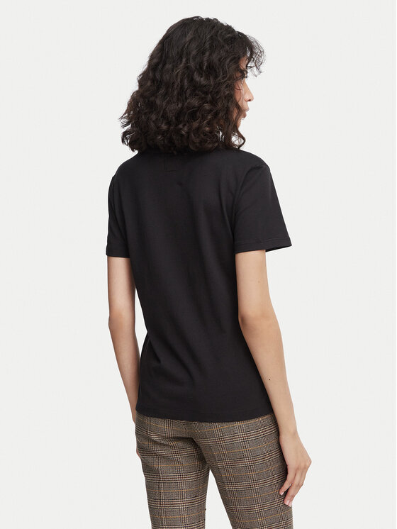Beverly Hills Polo Club Beverly Hills Polo Club T-Shirt P-SS26W-TS516518 Černá Regular Fit
