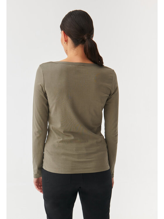 TATUUM TATUUM Bluzka ASTRID Khaki Classic Fit