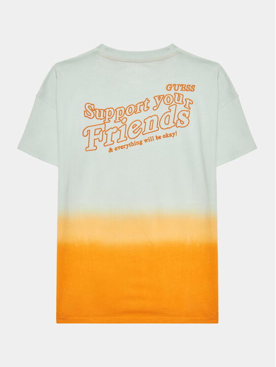 Guess Guess Тишърт L3YI14 K8HM3 Цветен Oversize