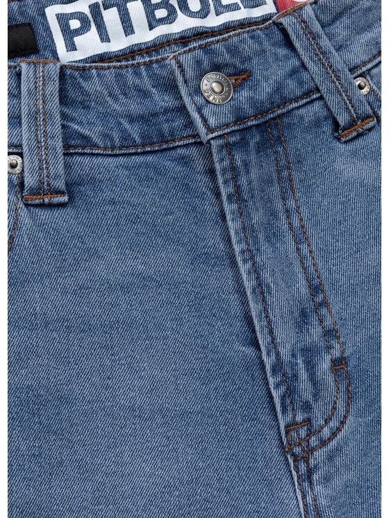 PITBULL PITBULL Szorty jeansowe HORNBLEND Niebieski Regular Fit