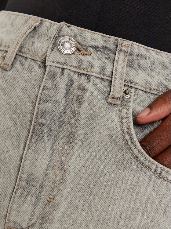 ViCOLO ViCOLO Džinsi DS0003 Pelēks Boyfriend Fit