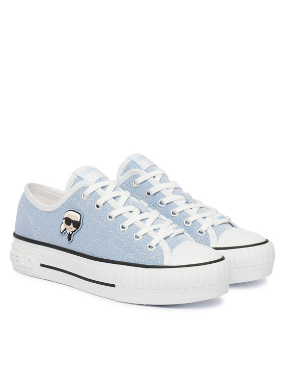 KARL LAGERFELD KARL LAGERFELD Tornacipő Kampus Max NFT KL60424G Kék