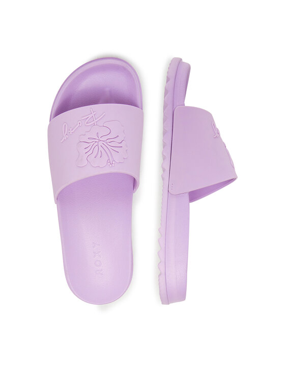 Roxy Roxy Klapki P4047536K Fioletowy