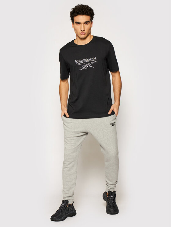 T-shirt Classics Vector GU3886 Nero Oversize
