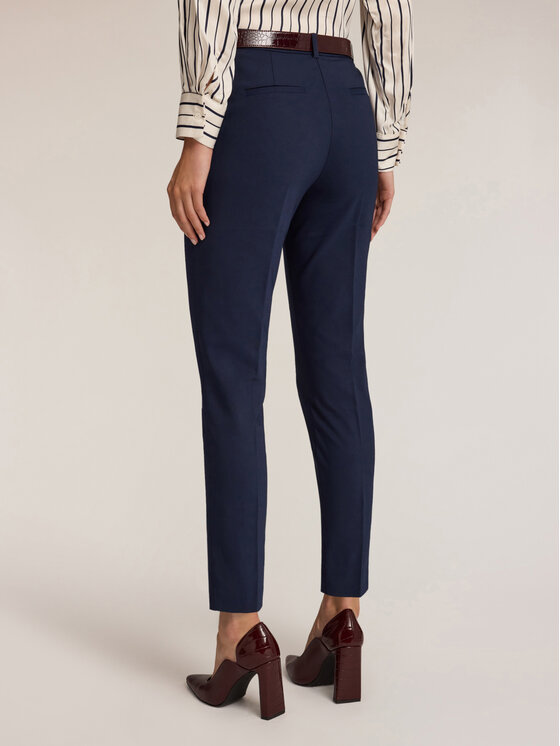 Motivi Motivi Pantaloni di tessuto P069Q004098N034 Blu Regular Fit