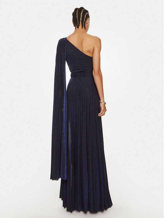 Elisabetta Franchi Elisabetta Franchi Вечірня сукня AB-686-46E2 Cиній Regular Fit