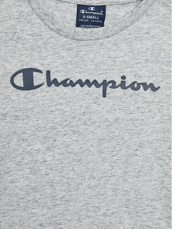 Champion Champion Marškinėliai 305365 Pilka Regular Fit