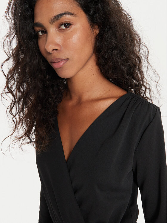 TWINSET TWINSET Coctailkleid 241TE2054 Schwarz Regular Fit