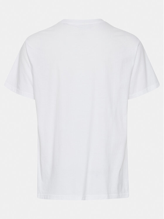 Solid Solid T-shirt Ilias 21108139 Bijela Regular Fit