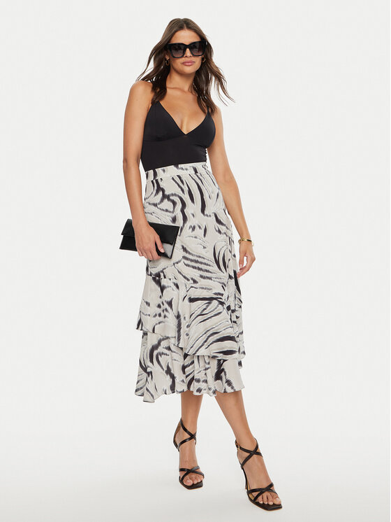 Guess Guess Midi sijonas W4BD83 WGLA2 Spalvota Regular Fit
