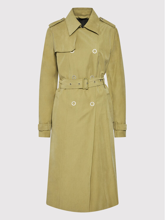 Guess Guess Trench Gemma W2RL02 WE0K0 Verde Slim Fit