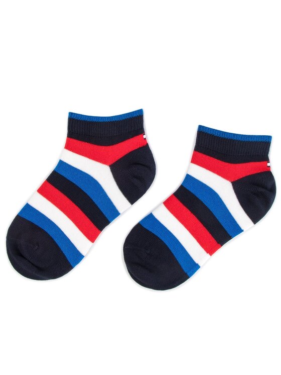 Tommy Hilfiger Tommy Hilfiger Hosszú zoknik 354010001 Sötétkék
