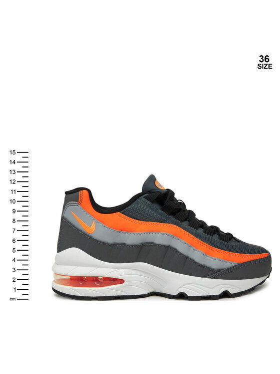 Nike Nike Sneakersy Air Max '95 (GS) 905348 033 Szary