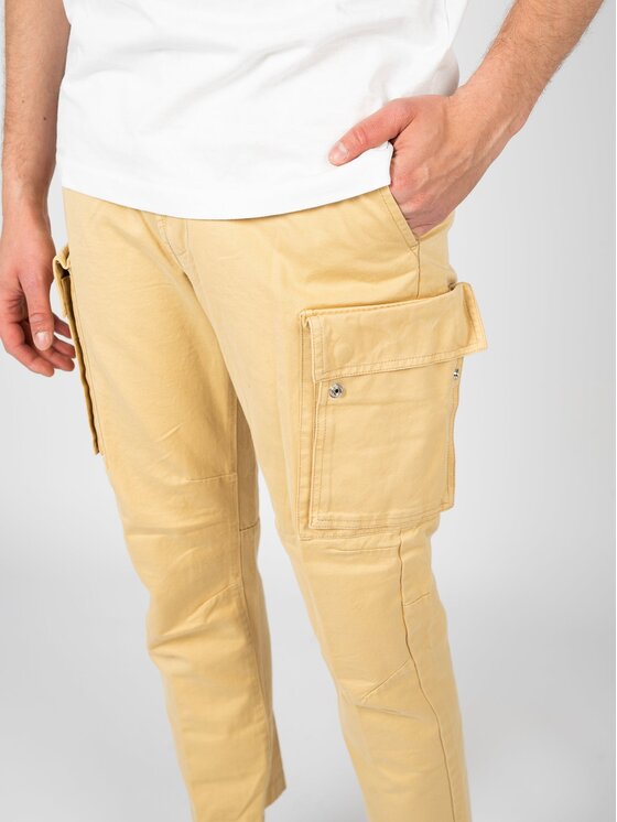 Diesel Diesel Pantaloni di tessuto A10372-REJAB Beige Regular Fit
