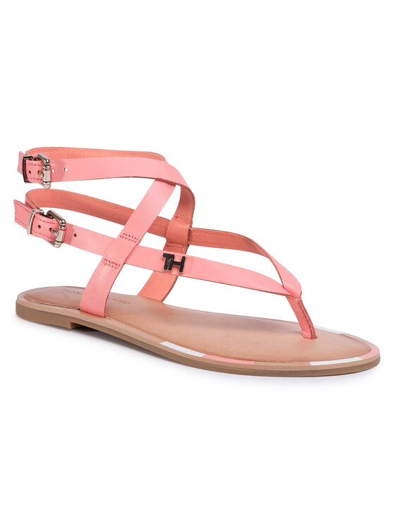 flat strappy sandals tommy hilfiger