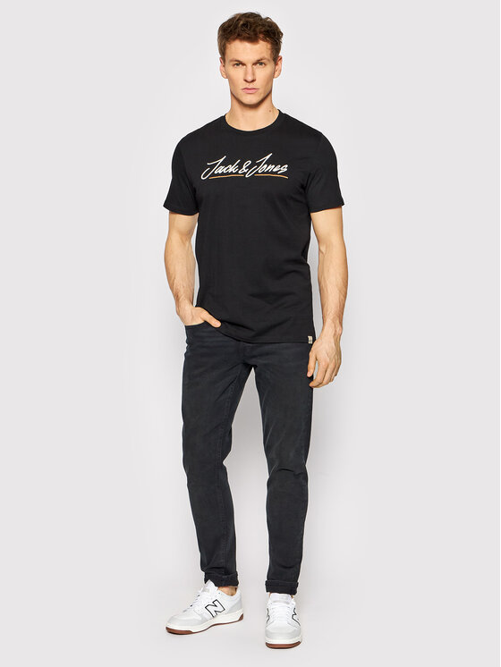 T-shirt Tons 12205107 Nero Regular Fit
