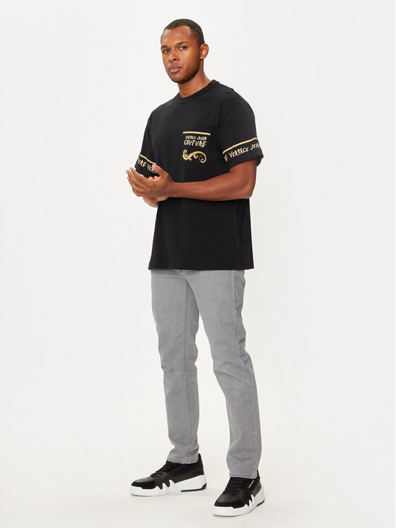 Versace Jeans Couture Versace Jeans Couture T-särk 77GAH6RB Must Regular Fit