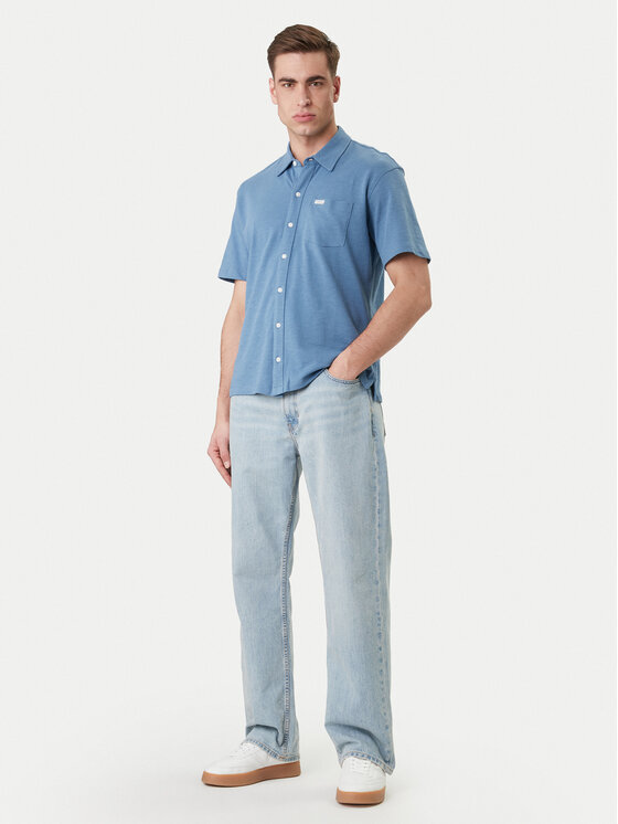 Guess Jeans Guess Jeans Сорочка M6GP02 KE731 Голубий Regular Fit