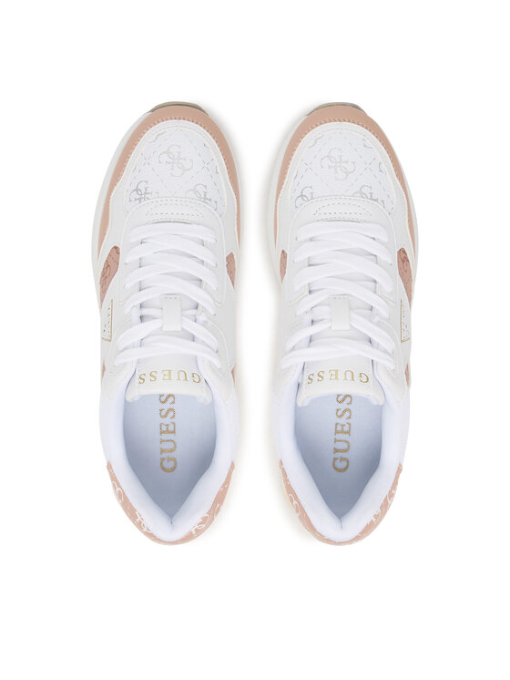 Guess Guess Sneakersy FLFMIC ELE12 Biela