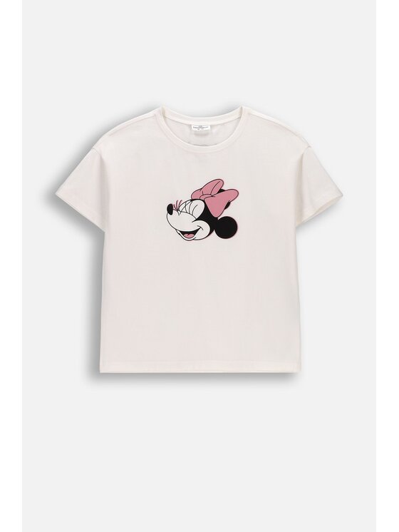 Coccodrillo Coccodrillo T-Shirt WC6143217LGD-003 Écru Regular Fit