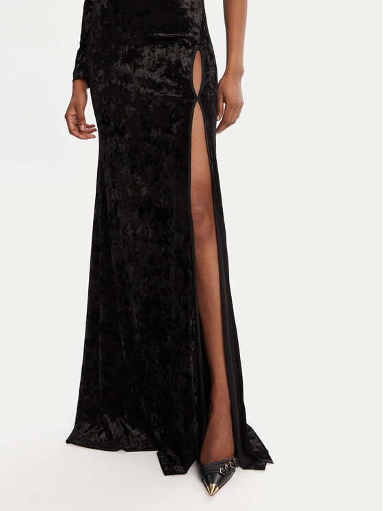 Versace Jeans Couture Versace Jeans Couture Abendkleid 79HAO910 J0193 Schwarz Slim Fit