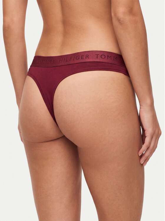 Tommy Hilfiger Tommy Hilfiger Tangice UW0UW06682 Tamno crvena