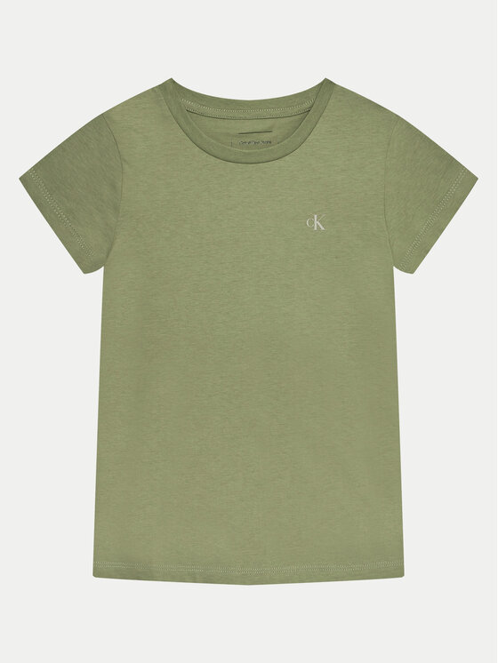Calvin Klein Jeans Calvin Klein Jeans Набір з 2 футболок IG0IG01258 Хакі Slim Fit