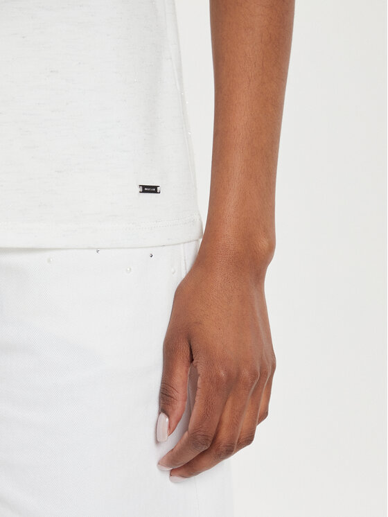 Morgan Morgan T-Shirt 242-DAYA Bílá Regular Fit