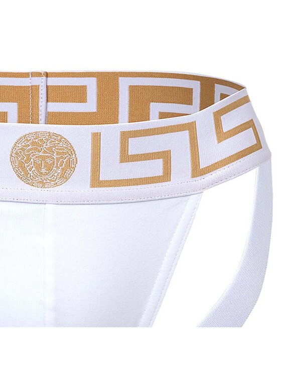 Versace Versace Slipy Jock Strap 26530 Biały