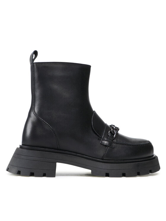 Vero Moda Vero Moda Čizme Vmmileo Leather Boot 10262373 Crna
