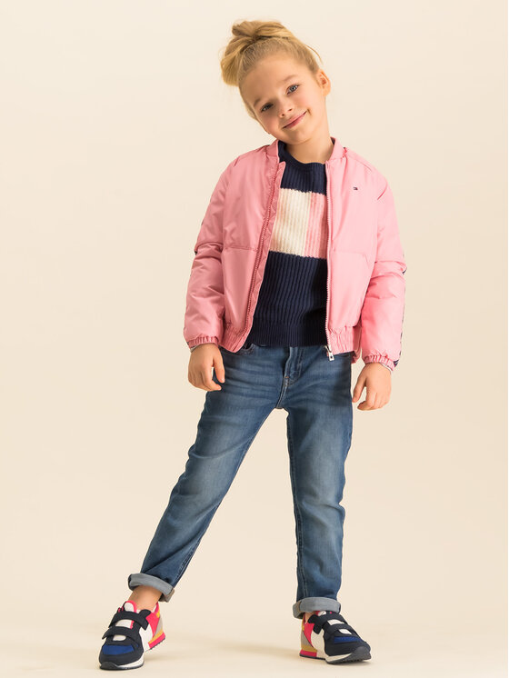 Tommy Hilfiger Tommy Hilfiger Jeansy 1985 Straight Ocmbst KB0KB05379 M Granatowy Slim Fit