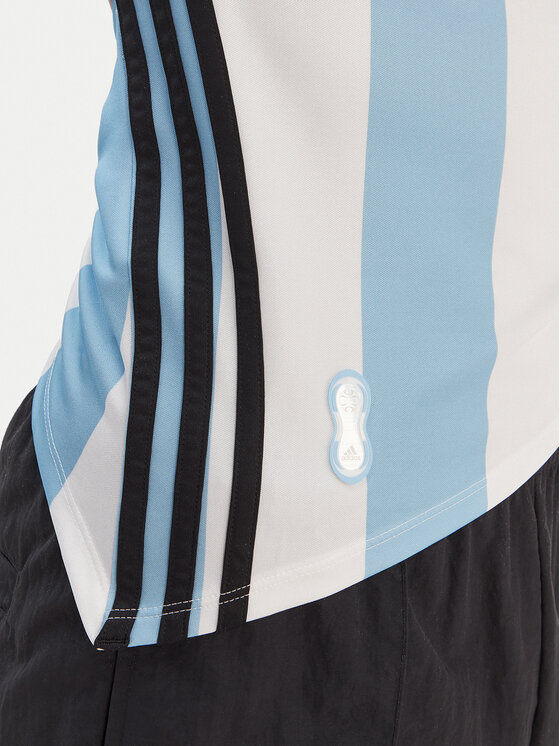 adidas adidas Marškinėliai Argentina KE2295 Žydra Slim Fit
