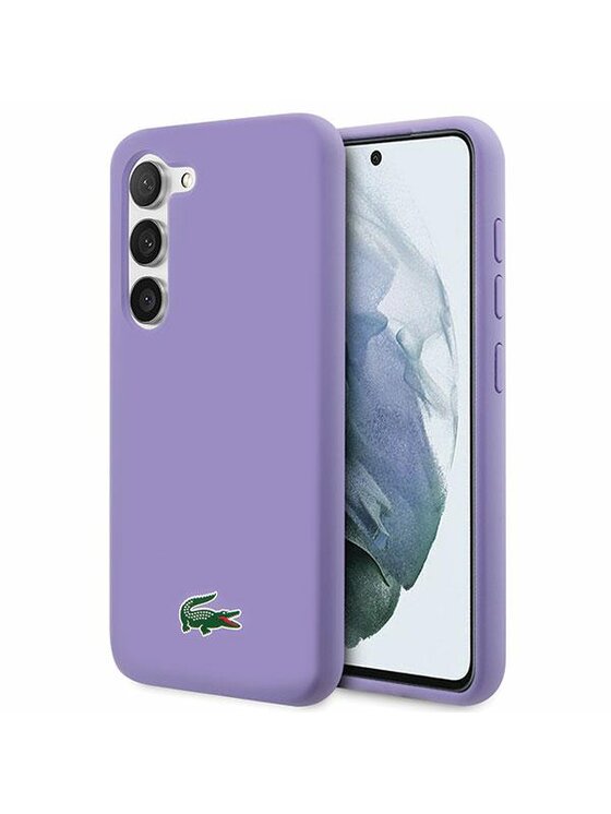 Lacoste Lacoste Etui na telefon S23 Fioletowy
