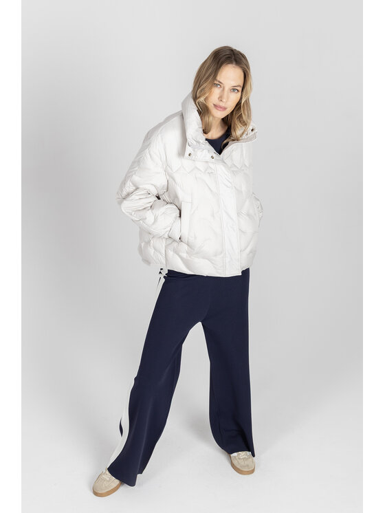 Deni Cler Milano Deni Cler Milano Kurtka zimowa T-DC-9003-F2-40-81-1 Szary Loose Fit