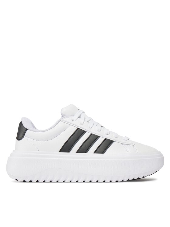 adidas Sneakersy Grand Court Platform IE1092 Biela