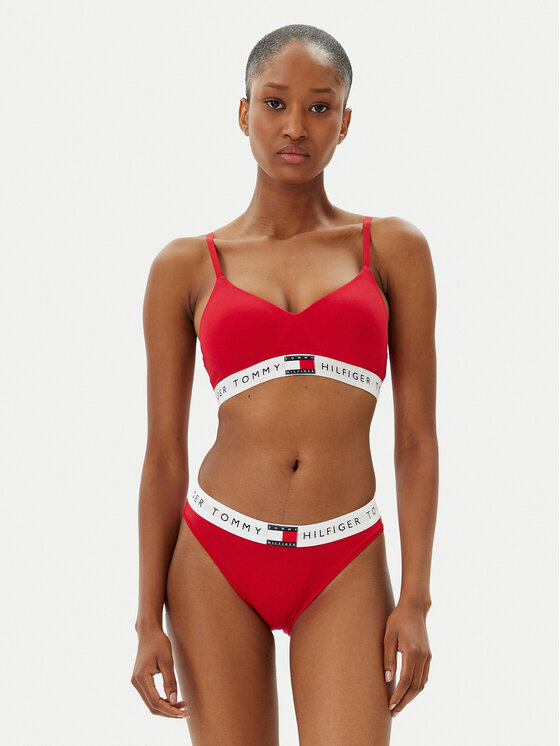 Tommy Hilfiger Tommy Hilfiger Biustonosz braletka UW0UW05715 Czerwony