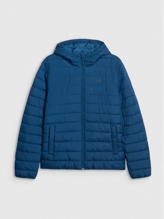 4F 4F Μπουφάν πουπουλένιο 4FWAW25TDJAM598-30S Μπλε Regular Fit