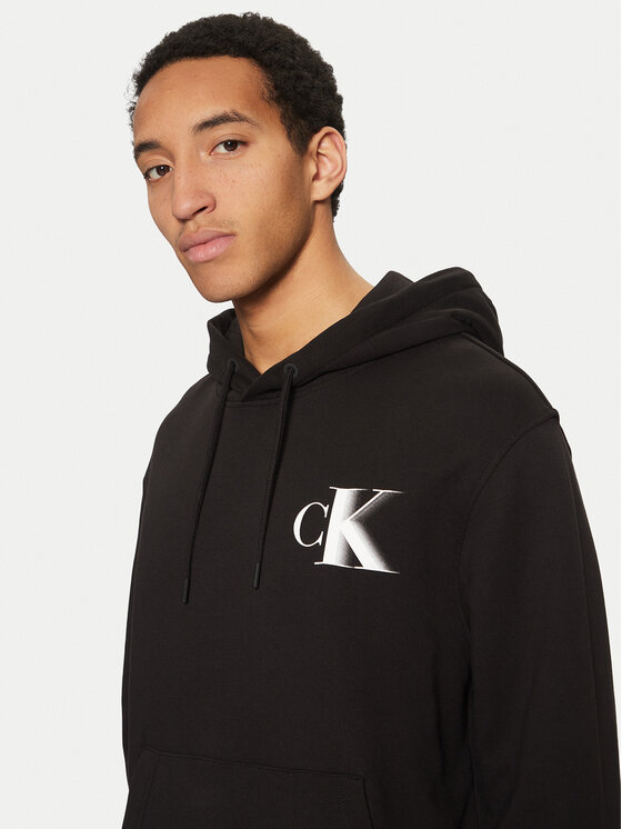 Calvin Klein Jeans Calvin Klein Jeans Μπλούζα J30J327476 Μαύρο Regular Fit