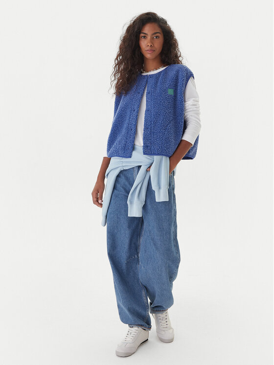 Quiksilver Quiksilver Kamizelka EQWPF03002 Niebieski Regular Fit