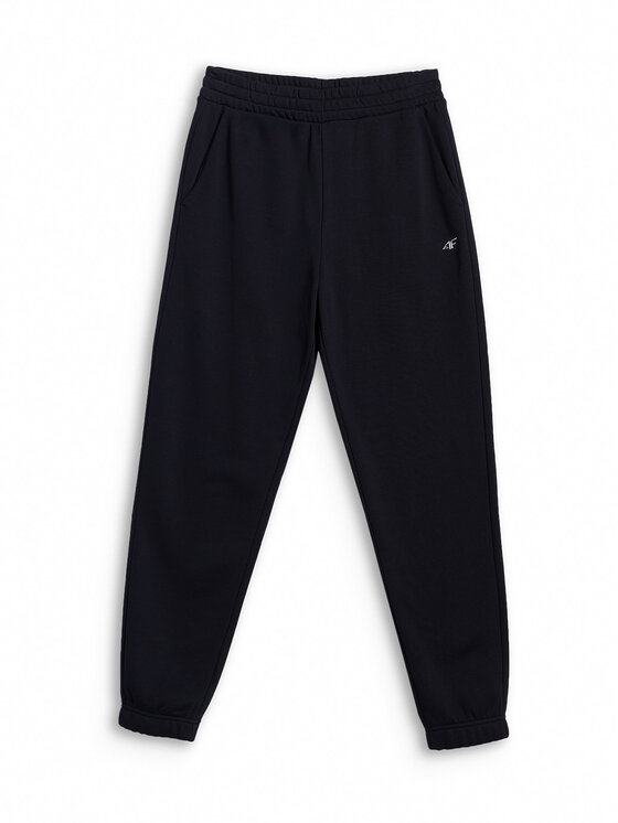 4F 4F Spodnie dresowe basic Czarny Regular Fit