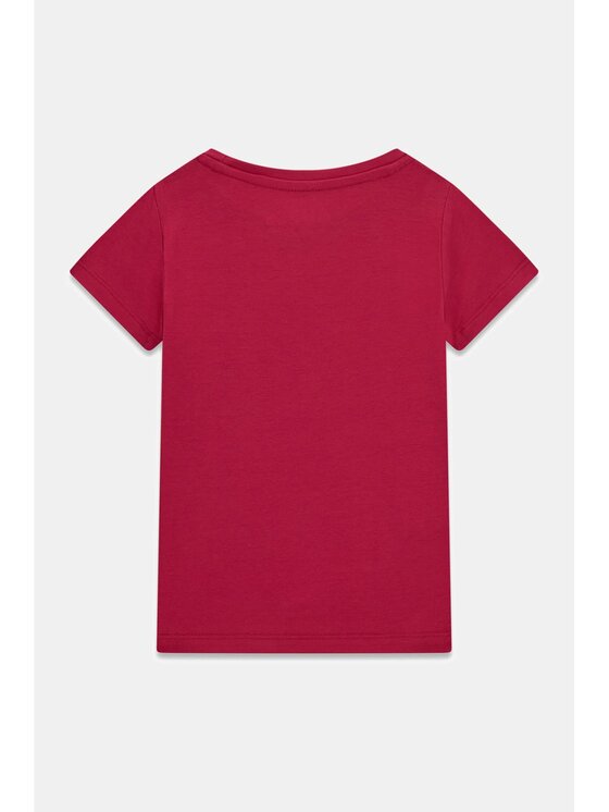 Guess Kids Guess Kids T-Shirt 184849 Różowy Classic Fit