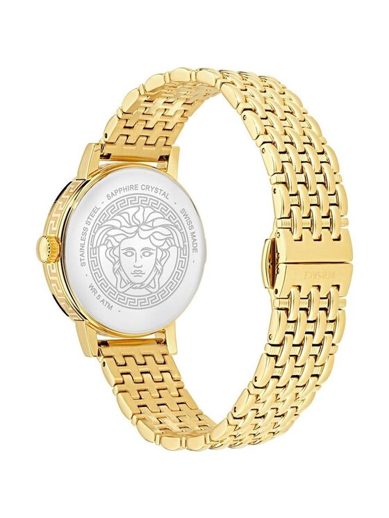 Versace Versace Zegarek VE0A00525 Złoty