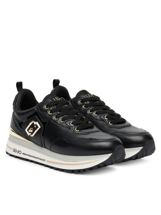 Liu Jo Liu Jo Sneakersy Maxi Wonder 01 BF5009 P0102 Czarny