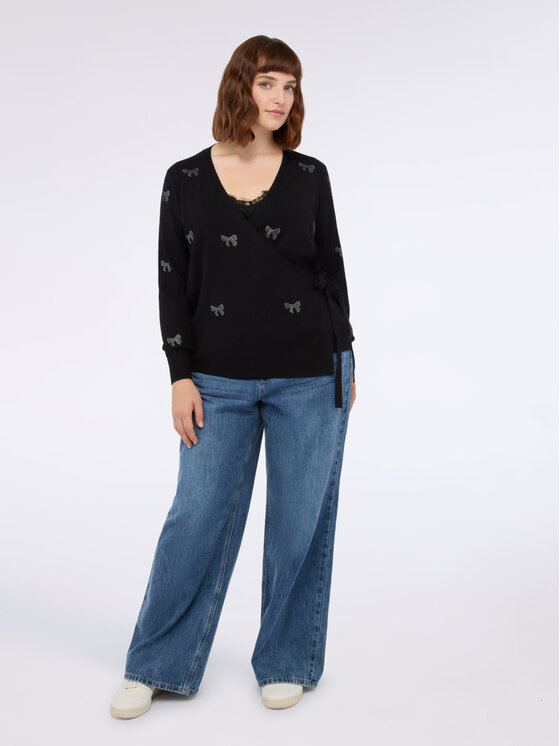 Fiorella Rubino Fiorella Rubino Maglione M758L008143N033 Nero Regular Fit