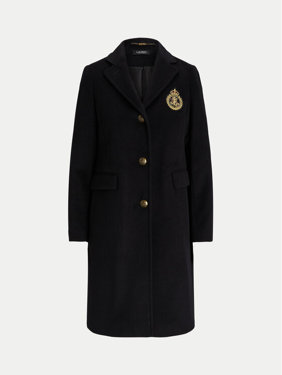 LAUREN RALPH LAUREN LAUREN RALPH LAUREN Vuneni kaput 297958509001 Crna Regular Fit