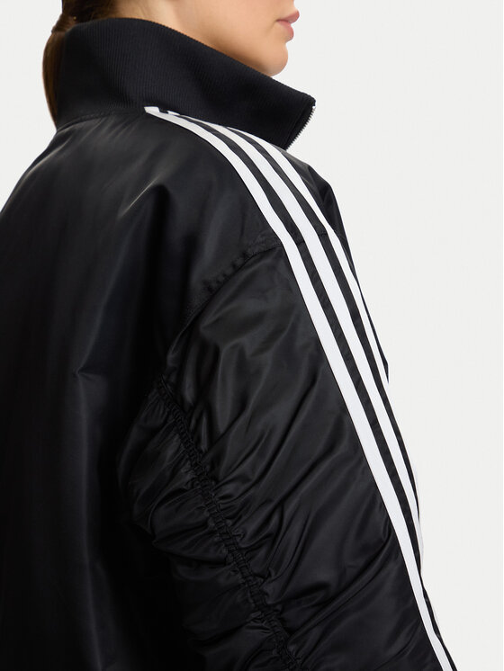 adidas adidas Μπόμπερ μπουφάν Firebird JX2991 Μαύρο Oversize
