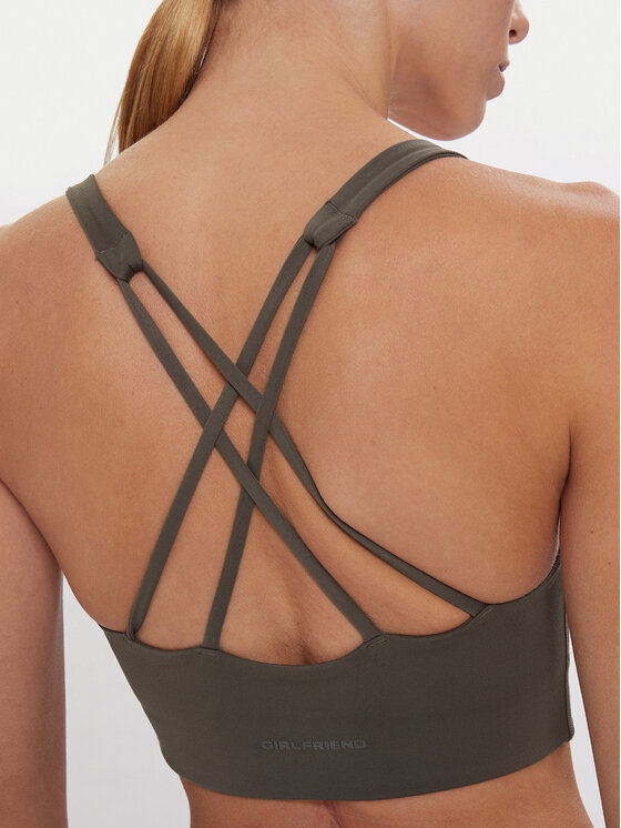 Girlfriend Collective Girlfriend Collective Спортивний бюстгальтер Float Riley 1055 Бежевий